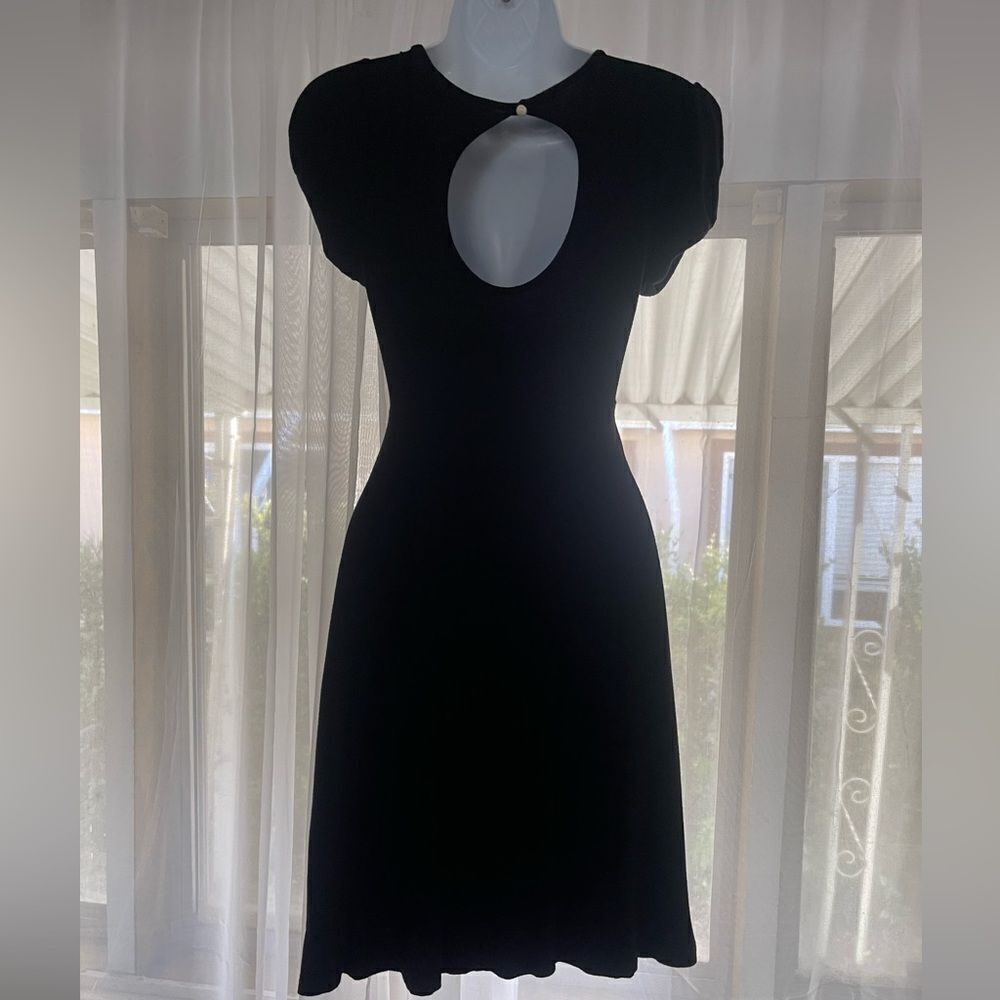 Sidecca 50’s Style Dress with Keyhole Back Pinup Rockabilly Women’s Small - Picture 3 of 5